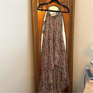 On The Road high low floral maxi dress